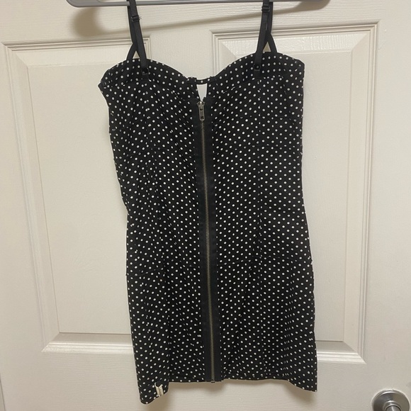 COPY - One teaspoon polka dot bustier mini dress size 6- xs/s nwot - Picture 2 of 5